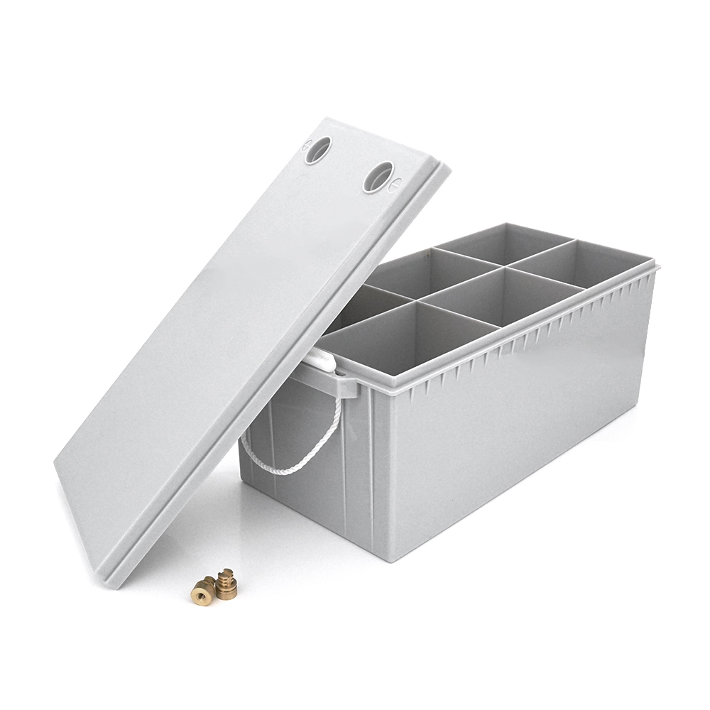 Корпус для акумуляторної батареї NP12V200Ah без клем 522x240x219 мм (YUT_V7209)