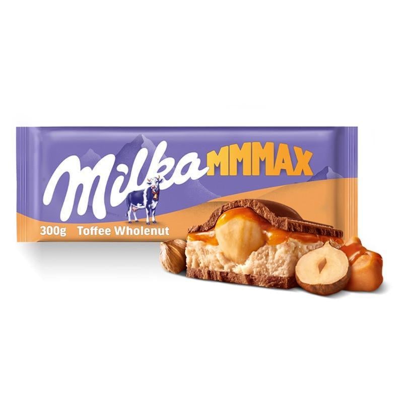 Шоколад Milka Mmmax Toffee Wholenut 300 г (1924795815) Шоколад Milka Mmmax Toffee Wholenut 300 г (1924795815)