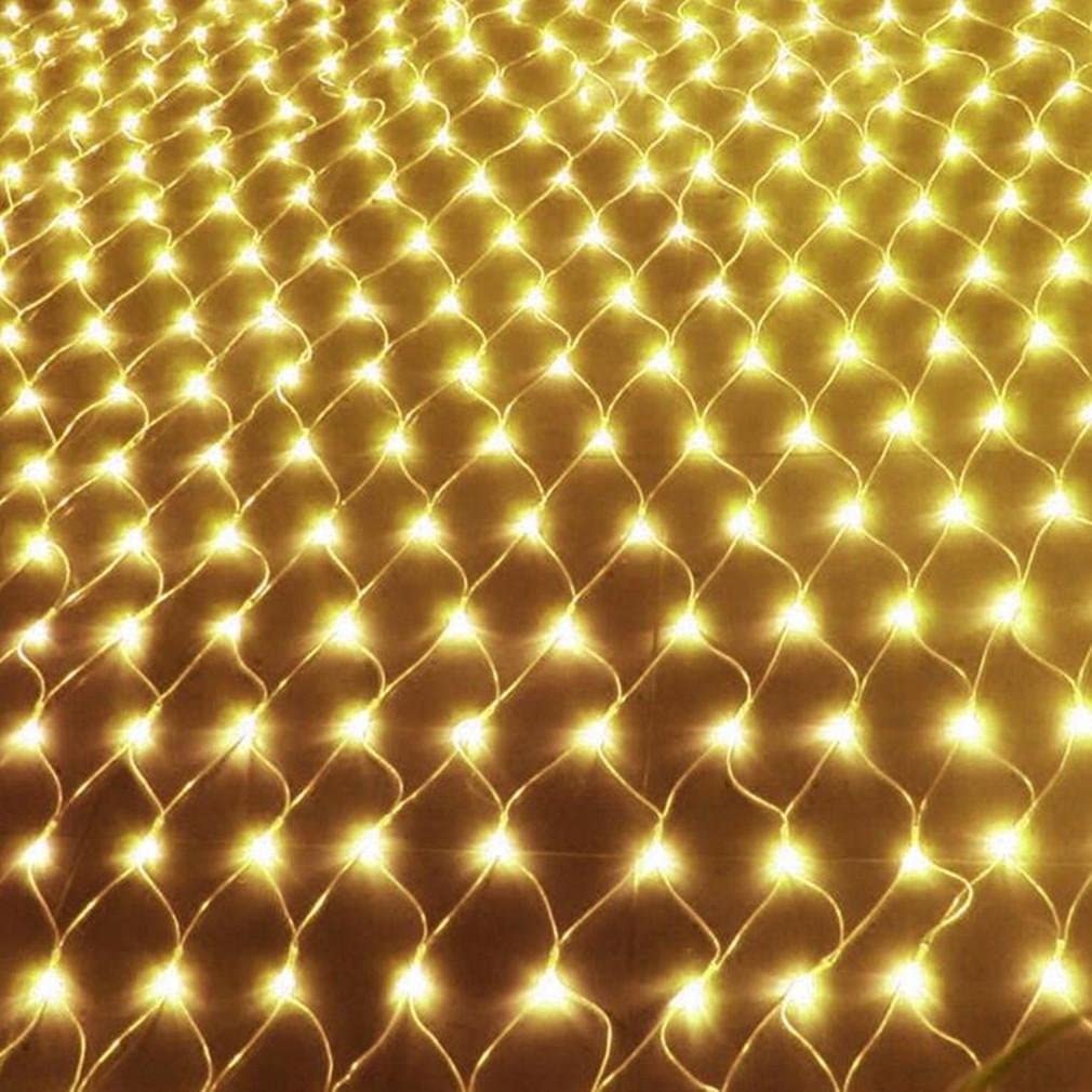 Электрогирлянда сетка внутренняя и внешняя LED 180 ламп (80968574) Теплый белый