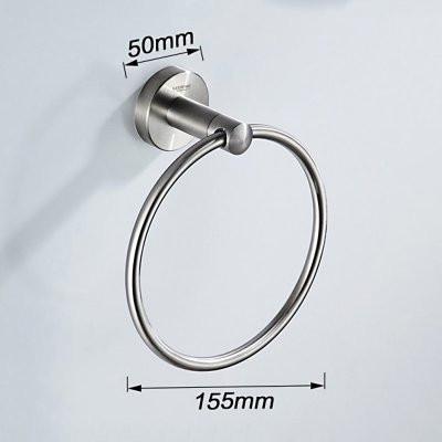 Кільце для рушника Lamber 0177 з нержавіючої сталі (0177) - фото 4 Кільце для рушника Lamber 0177 з нержавіючої сталі (0177) - фото 4