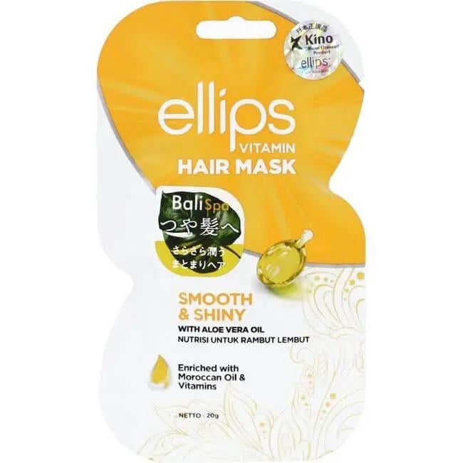 Маска для волосся Ellips Vitamin Hair Mask Smooth & Shiny With Aloe Vera Oil з олією алое вера 20 г (536_1240)