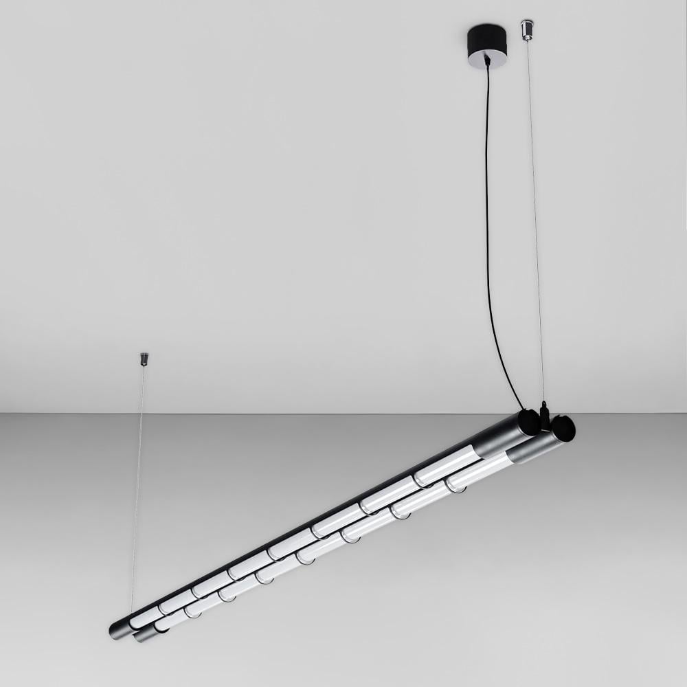 Светильник подвесной линейный Atmolight Starlight A 1270-2 Черный Светильник подвесной линейный Atmolight Starlight A 1270-2 Черный