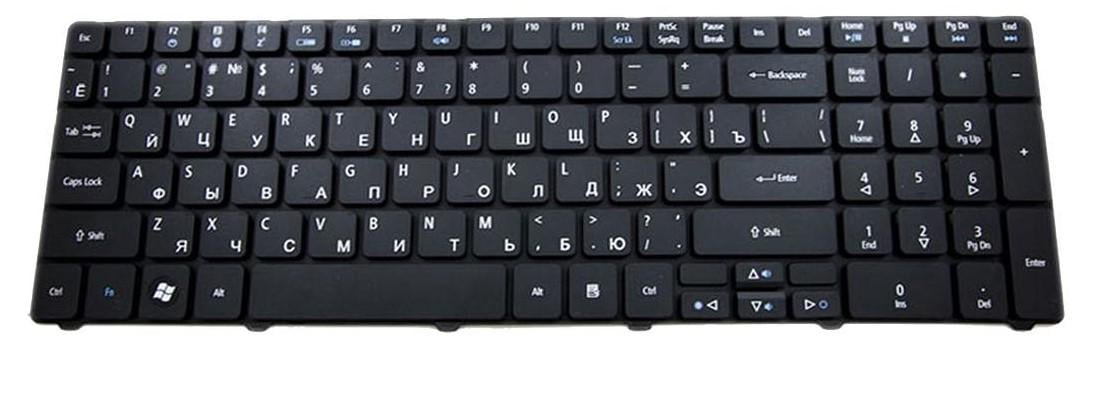 Клавиатура для ноутбука Acer Aspire 5538G матовая (KB.I170A.164)