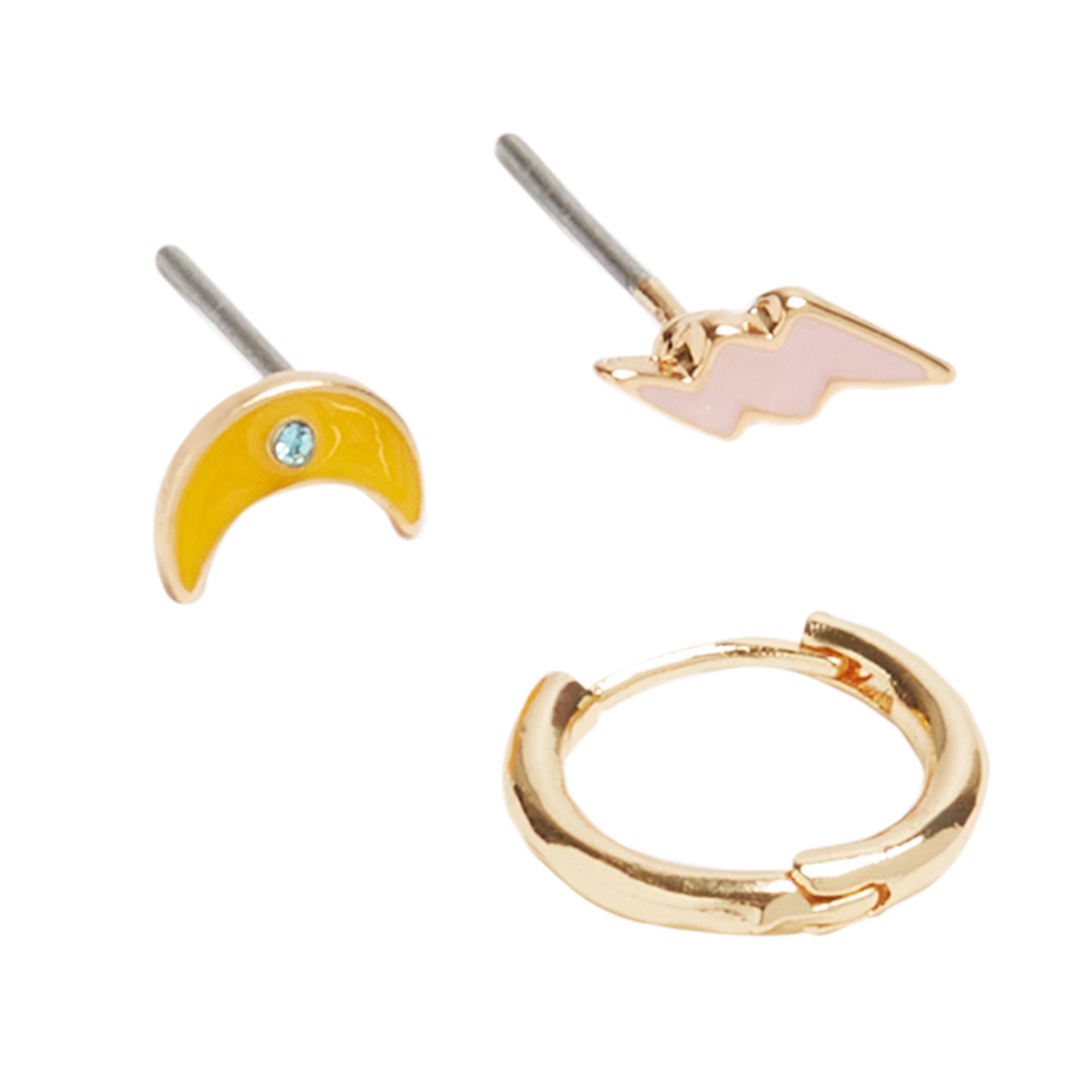 Жіночі сережки Parfois 194997 ONE Золотий