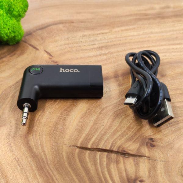 Аудіоадаптер бездротовий Hoco AUX E53 Bluetooth 3,5 мм (10208900) - фото 3