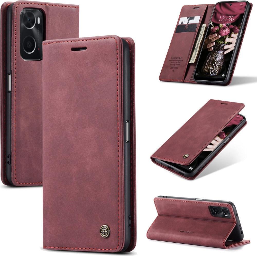 Чехол книжка с магнитом Realme 9i CaseMe Wine (30318-42) Чехол книжка с магнитом Realme 9i CaseMe Wine (30318-42)