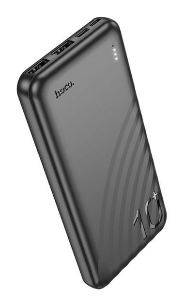Повербанк Hoco J123 Powermaster 10000 mAh 37Wh 2USB Чорний (2654588006)