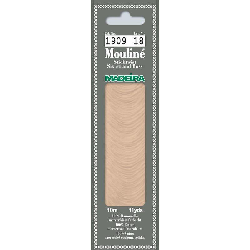 Нити 1909 Mouline Бежево-коричневый