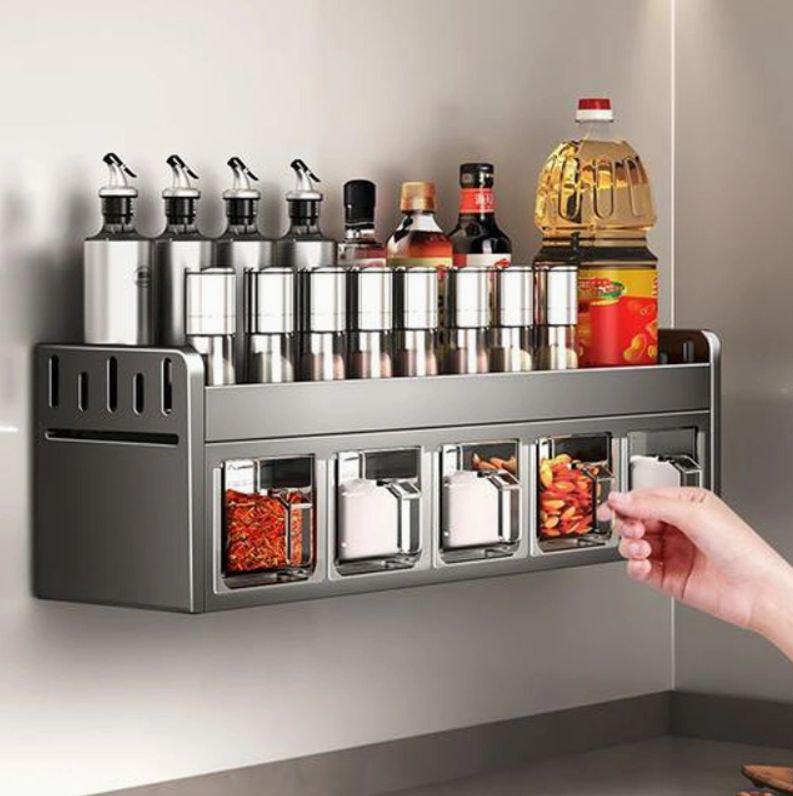 Полка алюминиевая подвесная для специй - фото 5 Полка алюминиевая подвесная для специй - фото 5