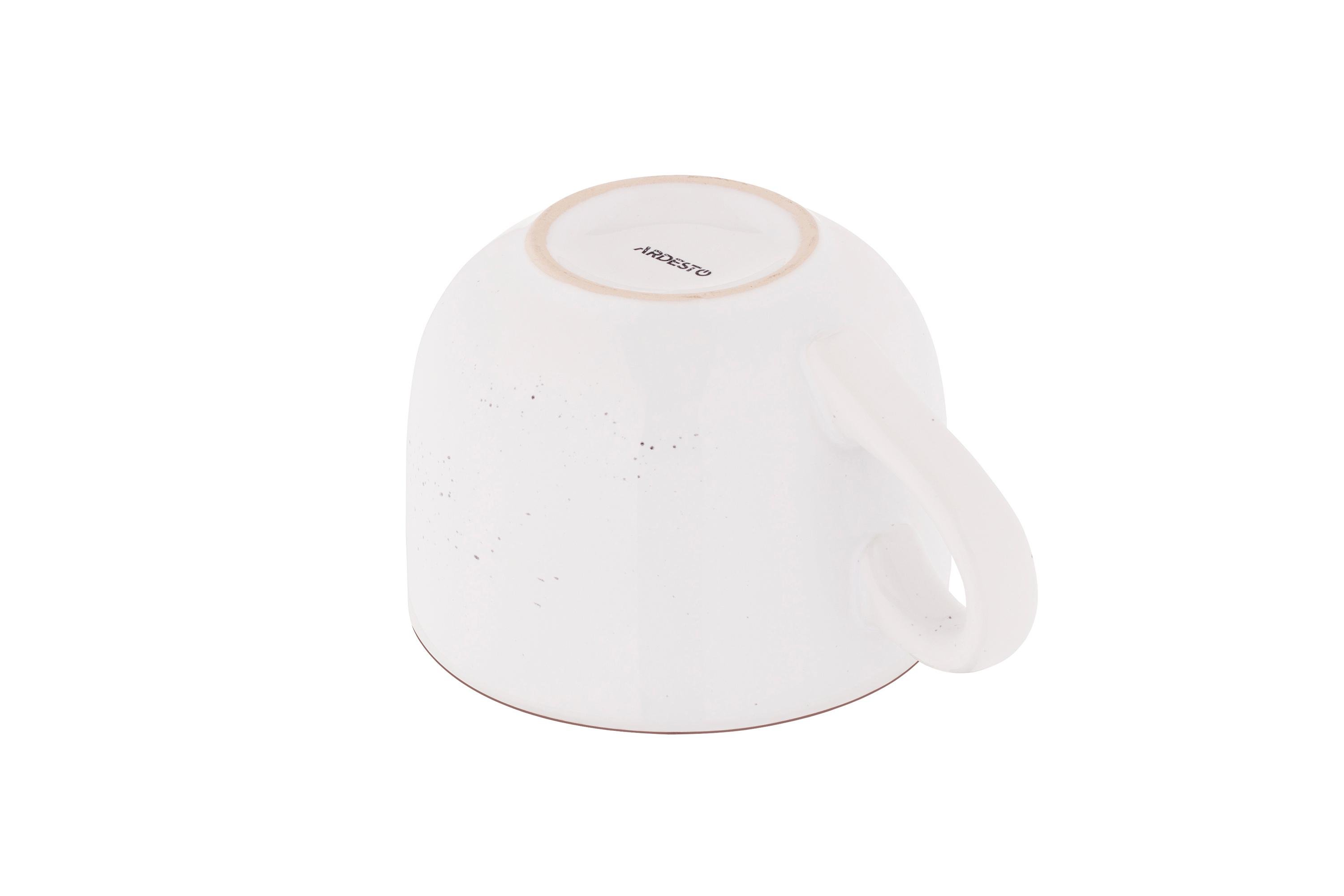 Чашка керамічна Ardesto Bagheria 480 мл Bright White (AR2948WGC) - фото 3