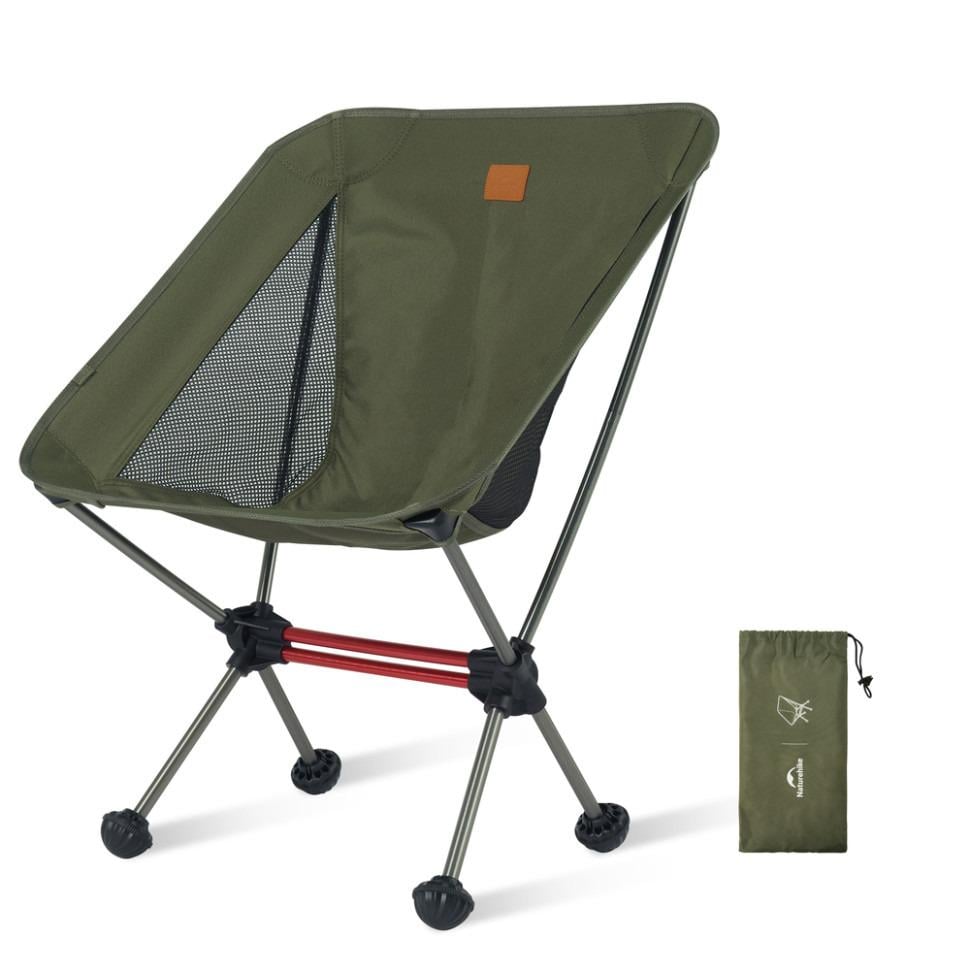 Стул складной Naturehike Stellaluna L01 CNK2350JJ017 41x31x71 см до 120 кг Olive (6976507669849)