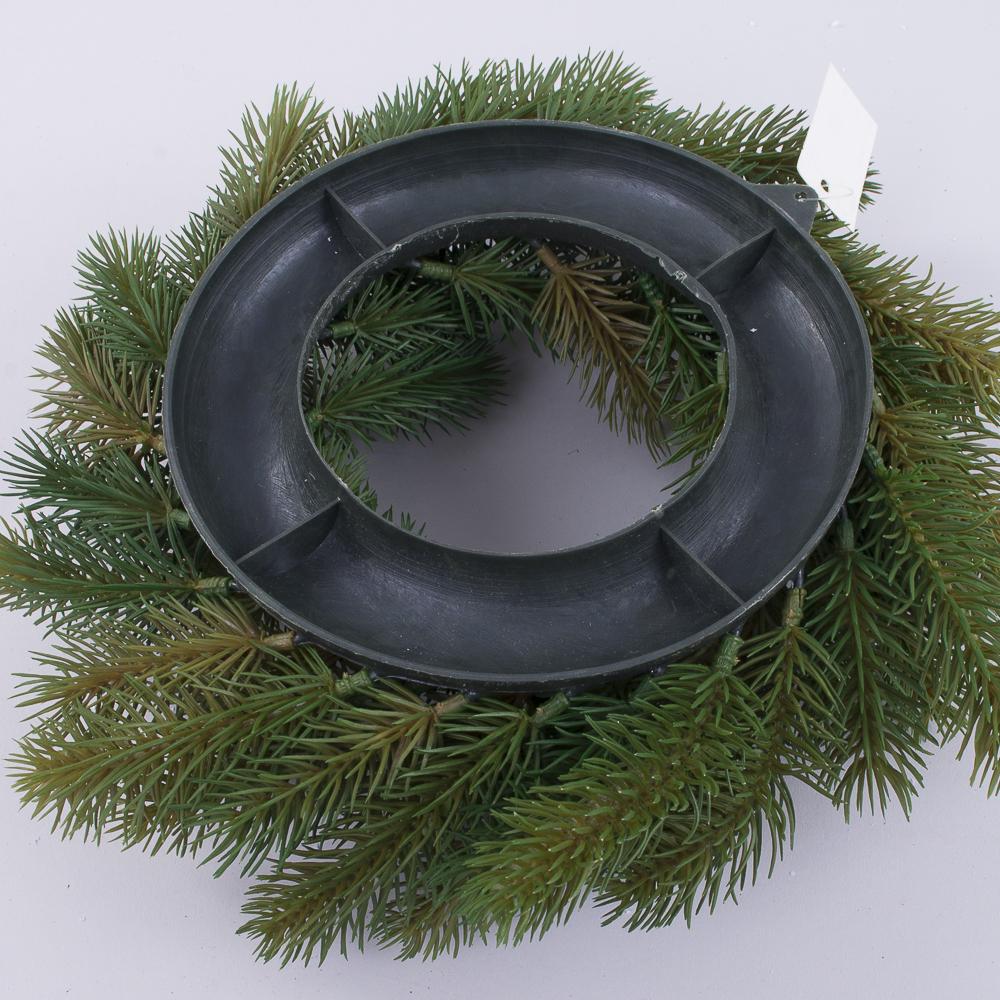 Венок из ели 32 см (1768) - фото 2 Венок из ели 32 см (1768) - фото 2