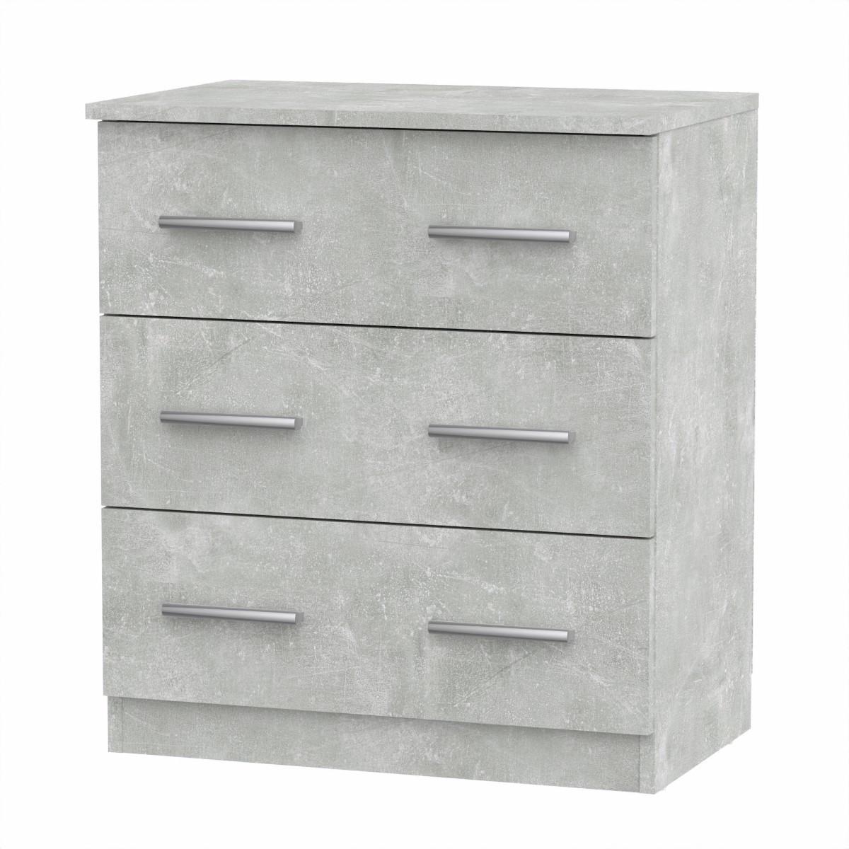 Комод Компанит с 3 ящиками 61х39х69 см Ателье светлый (26932822) - фото 1 Комод Компанит с 3 ящиками 61х39х69 см Ателье светлый (26932822) - фото 1