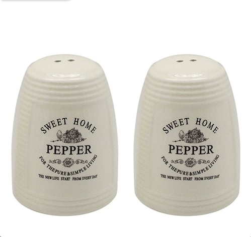 Набор для специй Прованс соль/перец Stenson 6,5х6,5х8 см (MC2867)