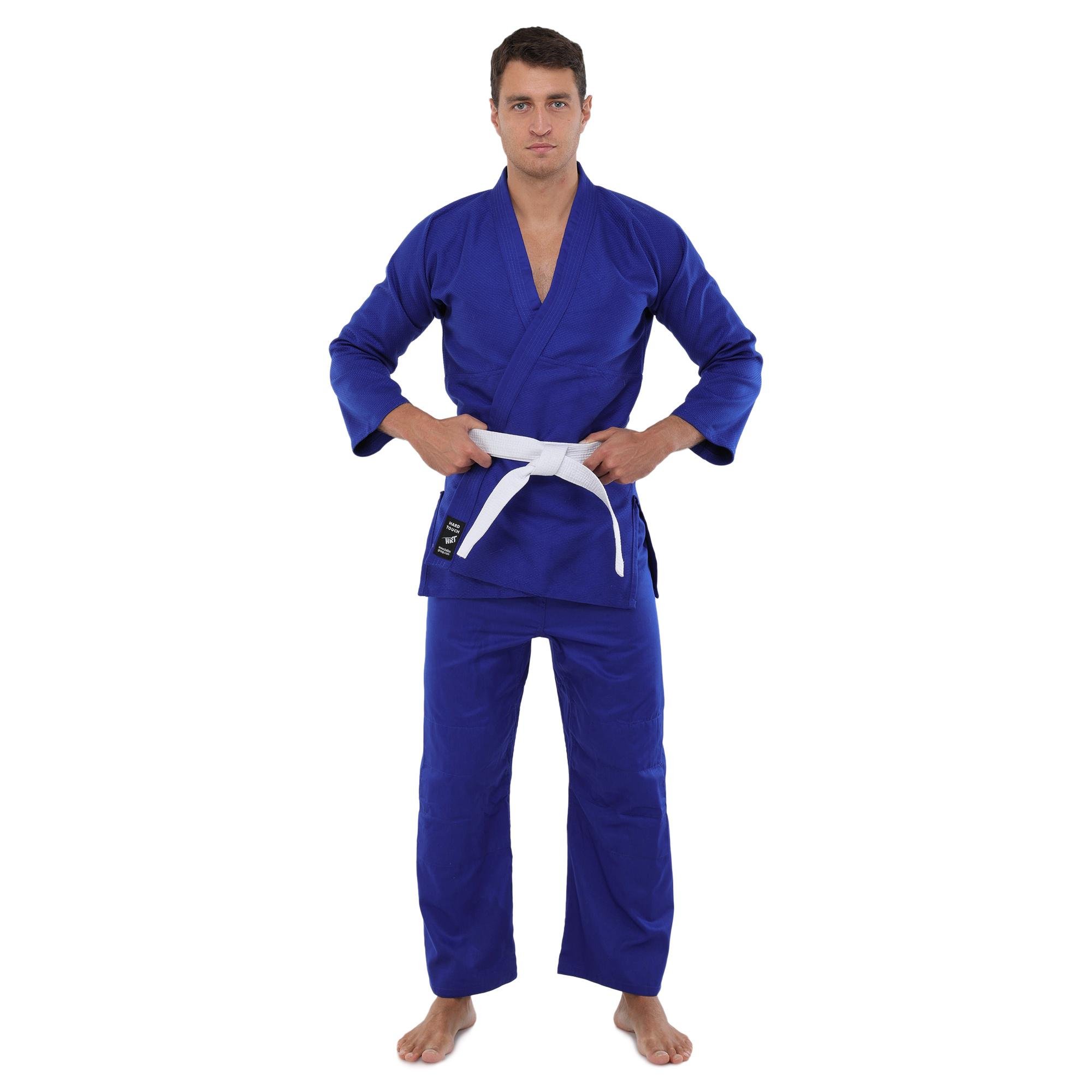 Кимоно дзюдо Hard Touch CO-7697 450 г/м2 р. 5/180 см Синий (6936116105569)