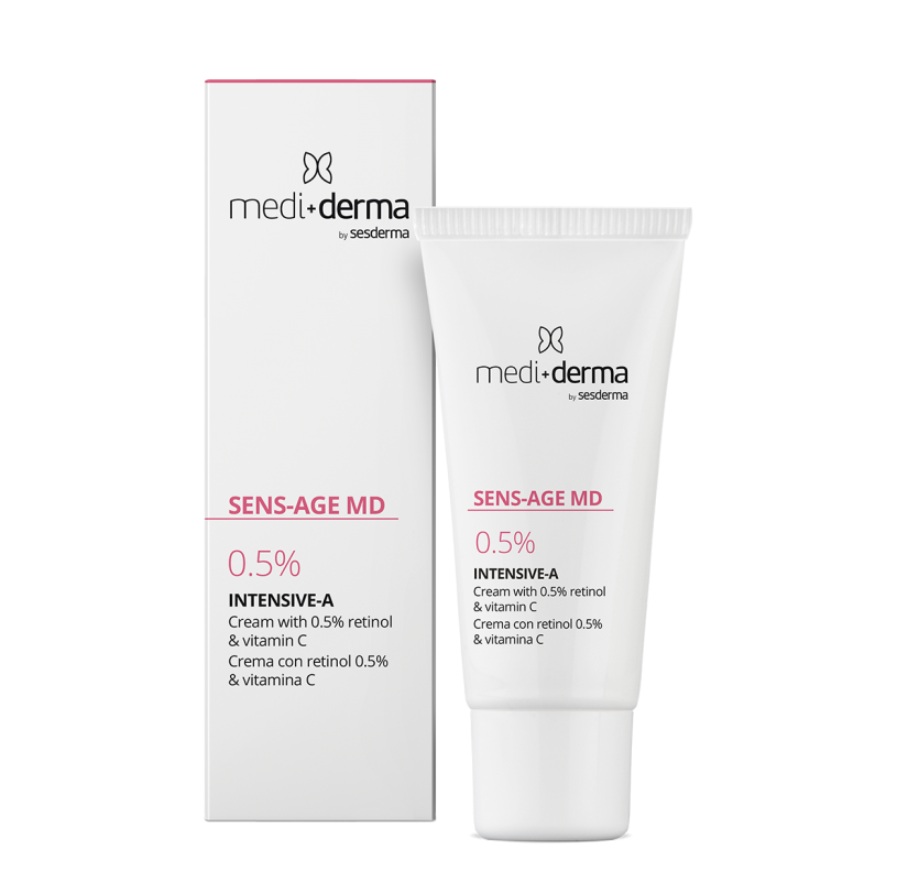 Крем для лица антивозрастной интенсивный SesDerma Medi+Derma Antiaging Intensive Facial Cream 0,5% 30 мл (2391847604)