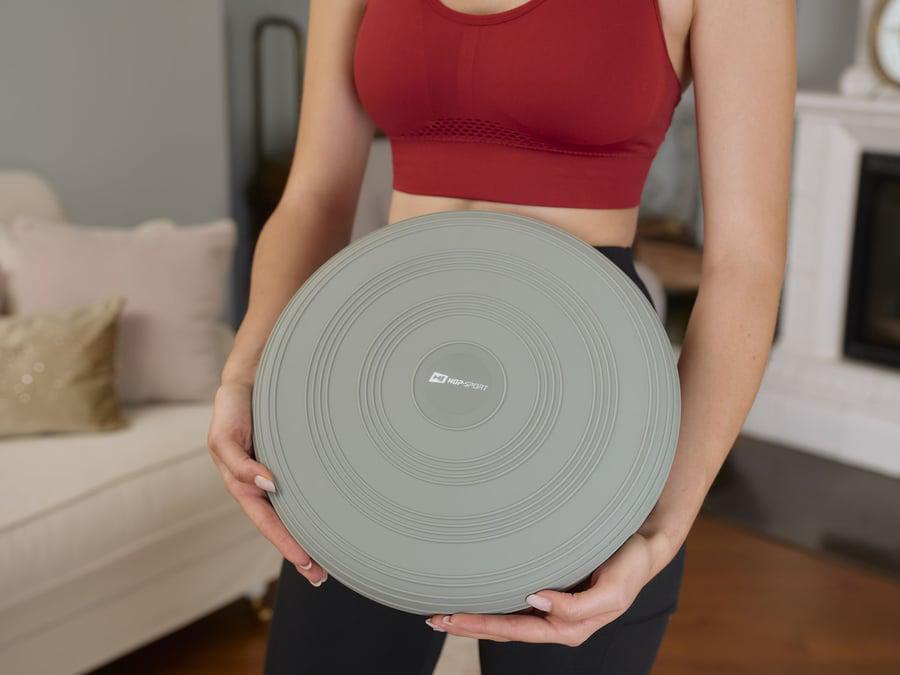 Балансировочная подушка Hop-Sport HS-R034BC Серый (5169) - фото 3 Балансировочная подушка Hop-Sport HS-R034BC Серый (5169) - фото 3