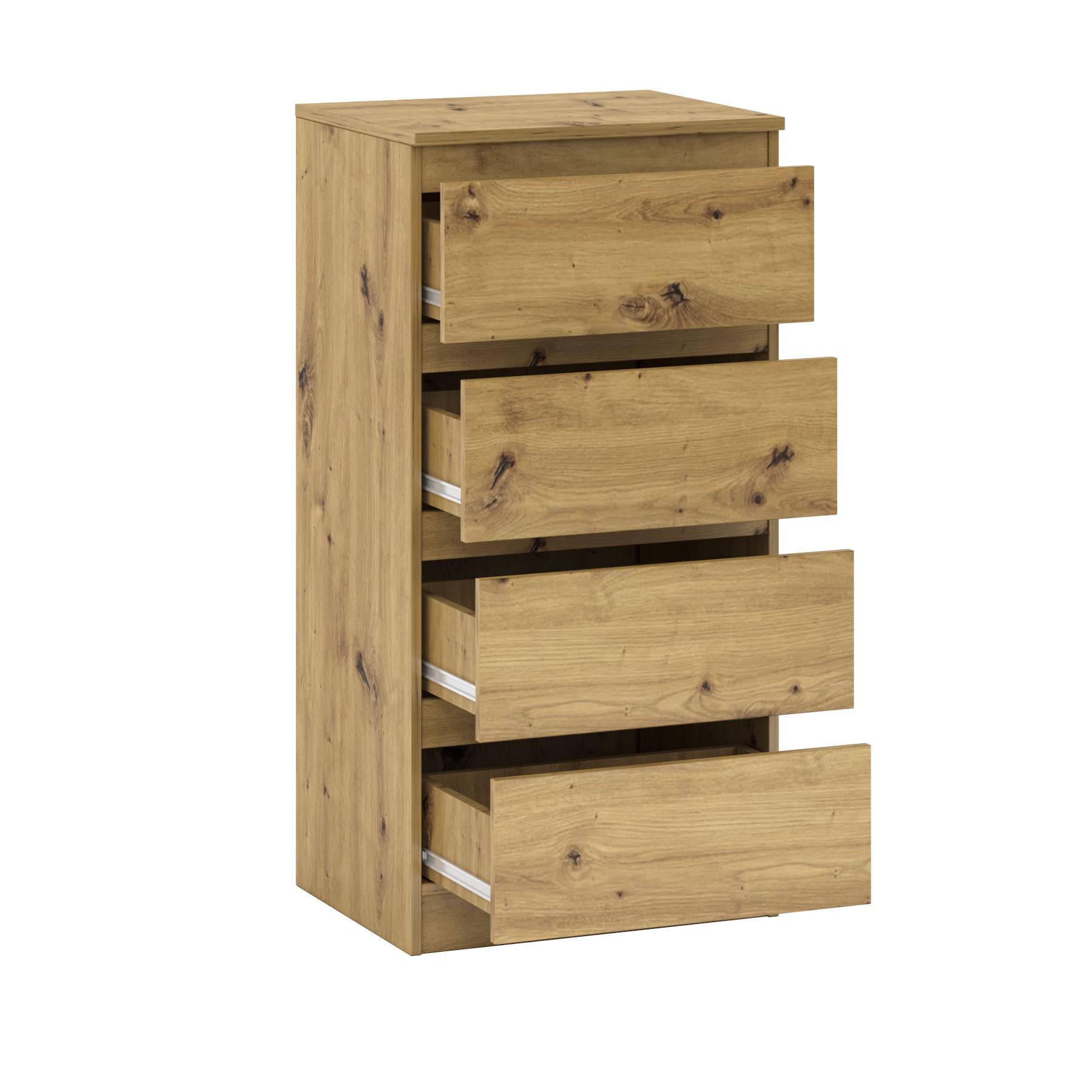 Комод Blonski 4ш Comodo А21 1105х550х450 мм Дуб артизан - фото 2 Комод Blonski 4ш Comodo А21 1105х550х450 мм Дуб артизан - фото 2