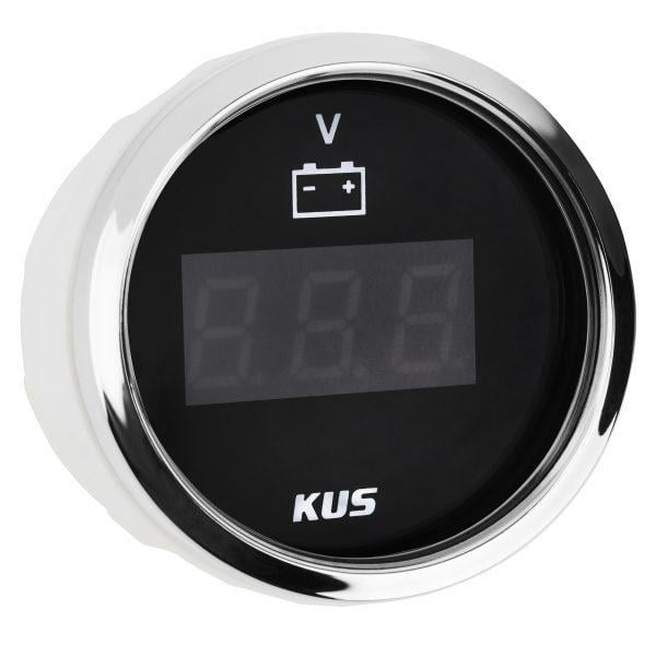 Вольтметр цифровий Wema Kus 52 мм Чорний (1504242254)