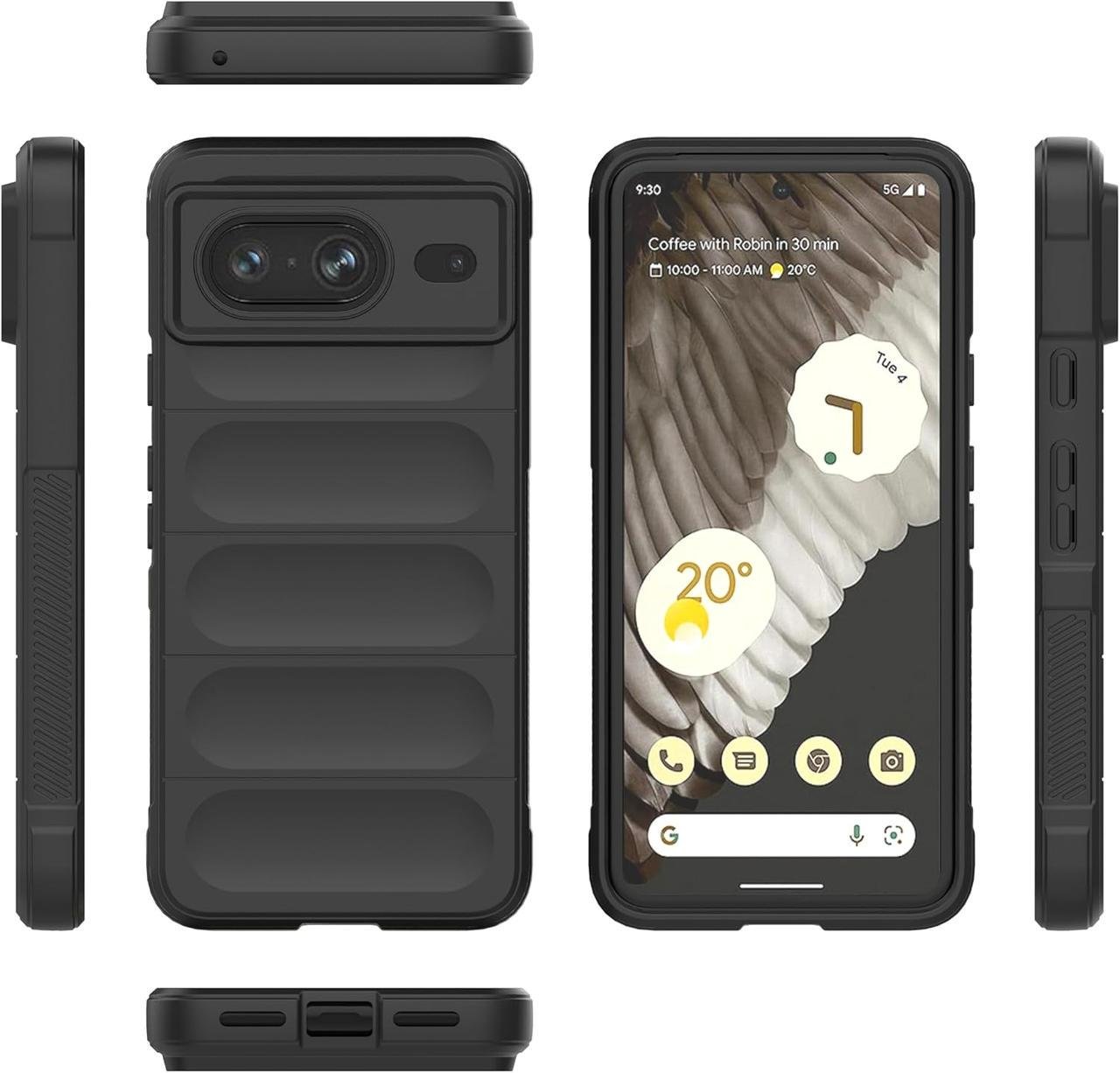 Чехол Ricco Phantom Shield для Google Pixel 8a (черный) - фото 2 Чехол Ricco Phantom Shield для Google Pixel 8a (черный) - фото 2