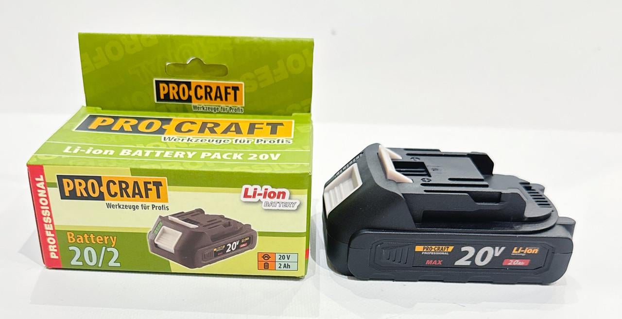Акумулятор Procraft 20 V 2A h (2036184483)