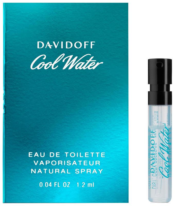 Туалетна вода для чоловіків Davidoff Cool Water 1,2 мл пробник (379690)