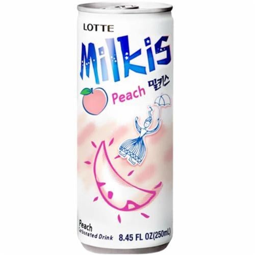 Напиток газированный LOTTE Milkis Peach Персик 250 мл (04822)