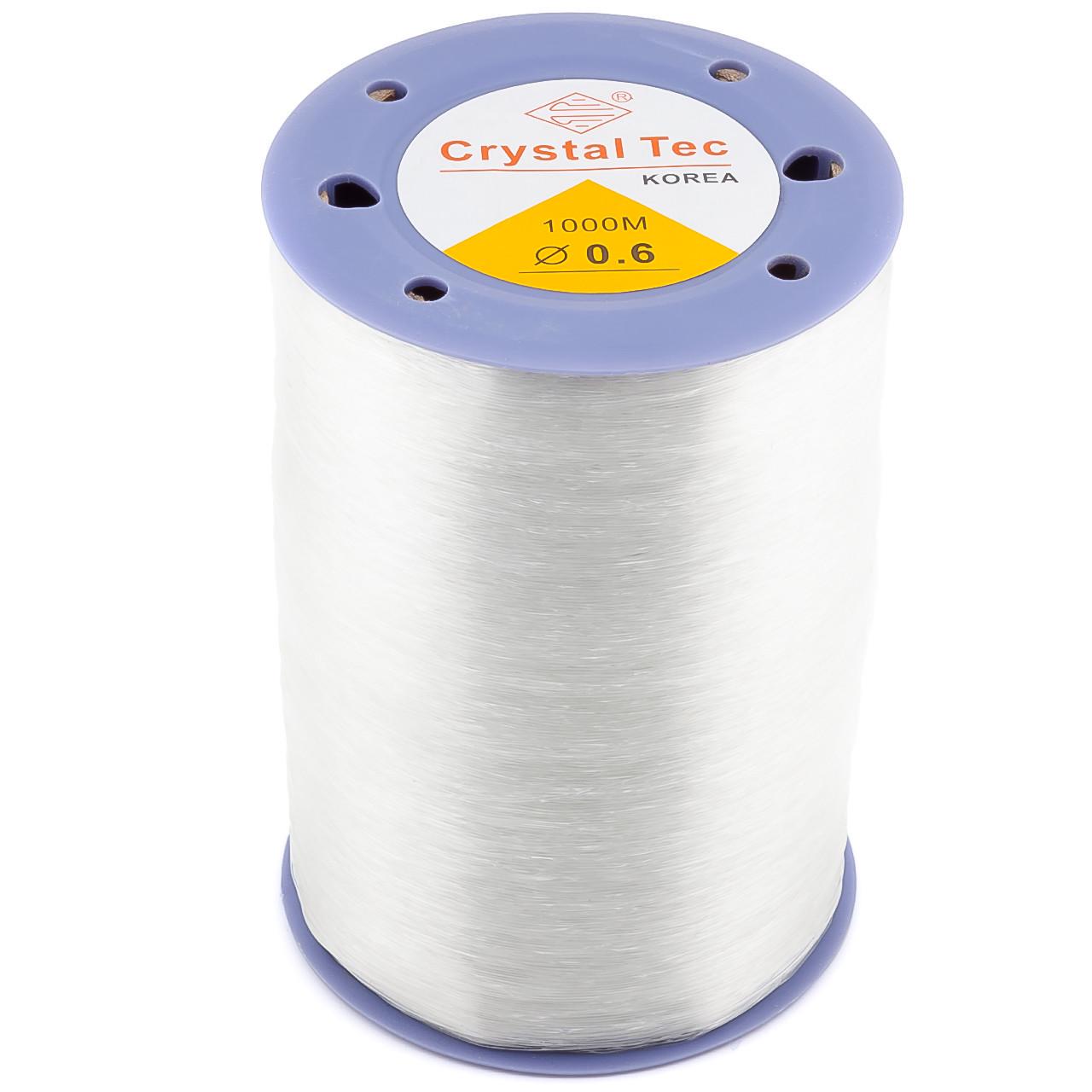 Нить силиконовая основа для браслета 0,6 мм 1 шт. 1 катушка 600 м Прозрачный (РС0601б01) Нить силиконовая основа для браслета 0,6 мм 1 шт. 1 катушка 600 м Прозрачный (РС0601б01)