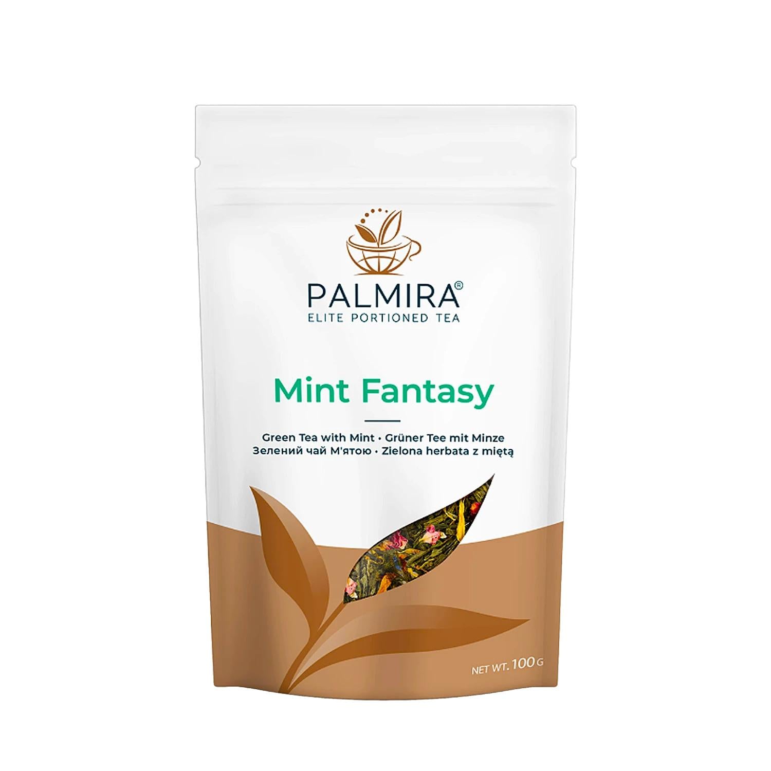 Чай зеленый Palmira Мятная фантазия 100 г (pal1025)