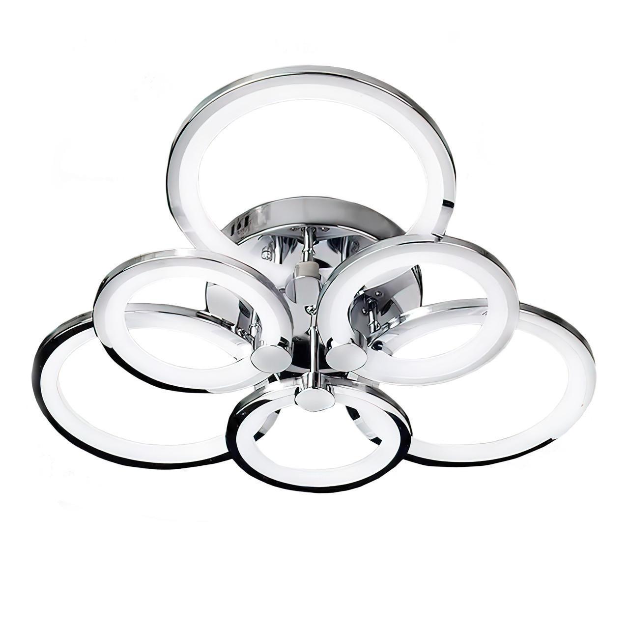 Люстра світлодіодна LED Свет SL-5332/3+3B CR 168w