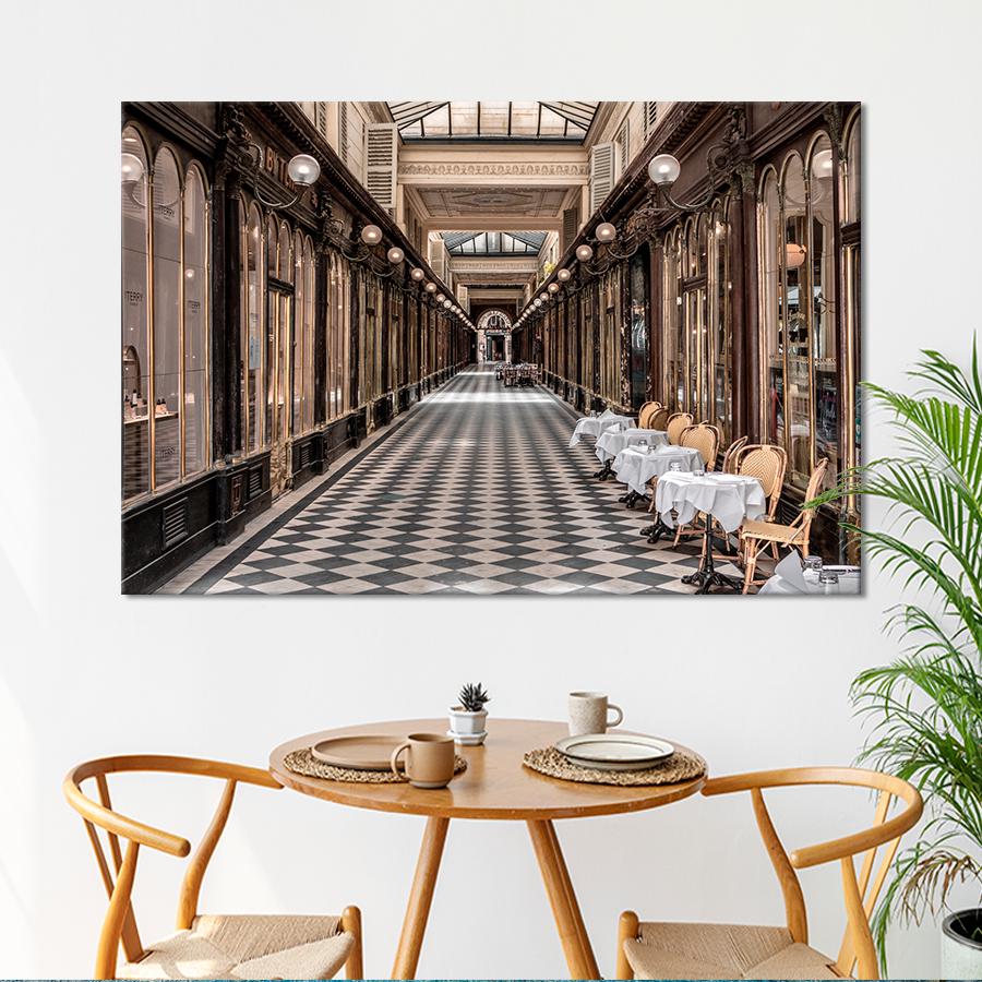 Картина город Галерея Веро-Дода 51x34 см (A738-1)