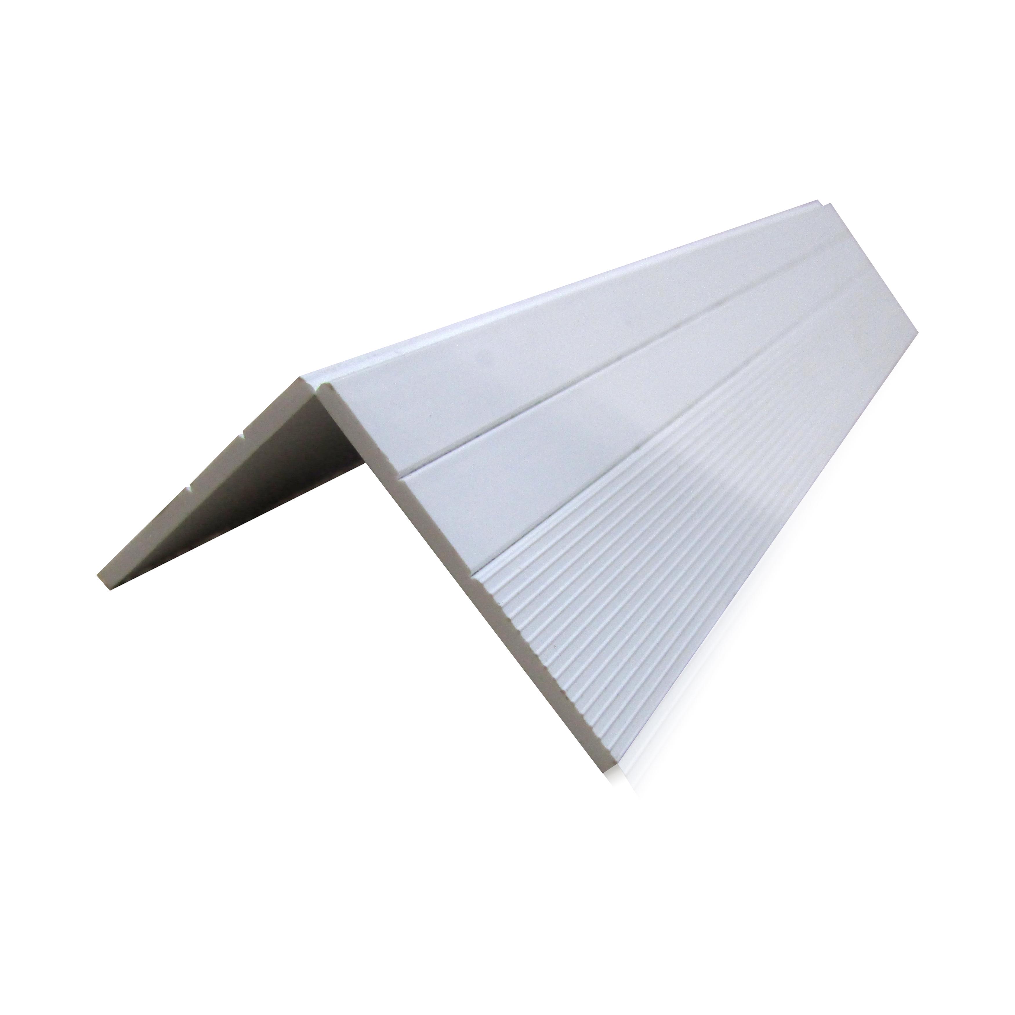 Профиль облицовочный ПВХ 80x3500x2 мм Белый - фото 3 Профиль облицовочный ПВХ 80x3500x2 мм Белый - фото 3