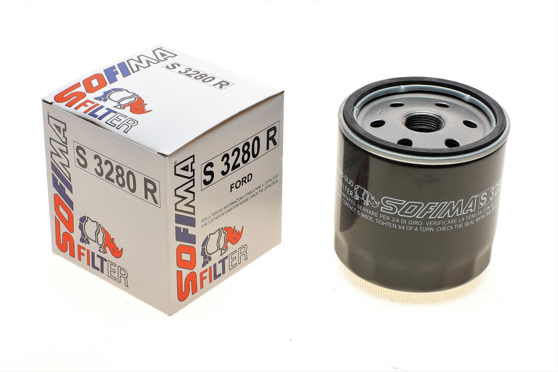 Фільтр масляний SOFIMA для Ford Transit 2,5D/TD 92-/Connect 1,8Di/TDCi 02- (S 3280 R)