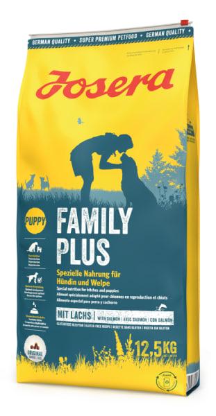 Корм сухой Josera Family Plus для щенков беременных и кормящих собак 12,5 кг (50012845)