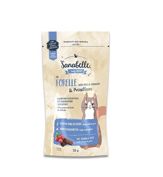 Лакомства для котов Bosch Sanabelle Snack Форель/Клюква 55 г