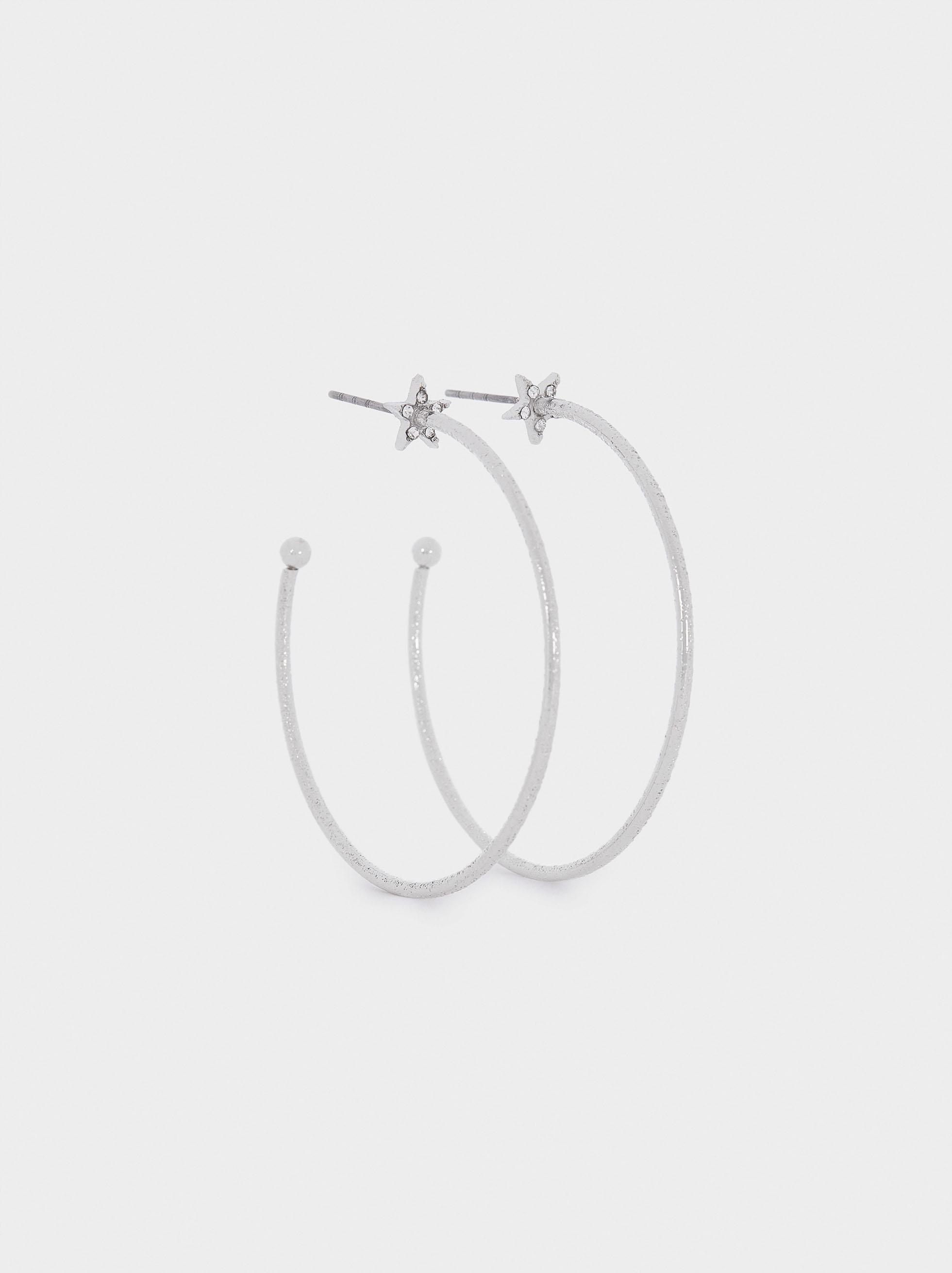 Женские серьги Parfois 189007 ONE Серебряный