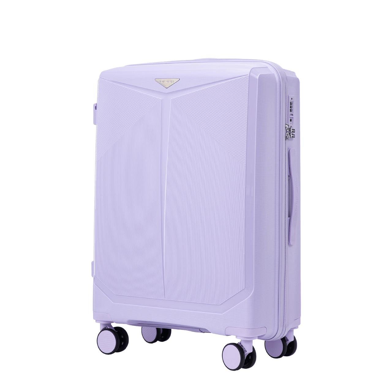 Чемодан Wings COCKATIEL средний Фиалковый (CKT01-M-WhitePurple)
