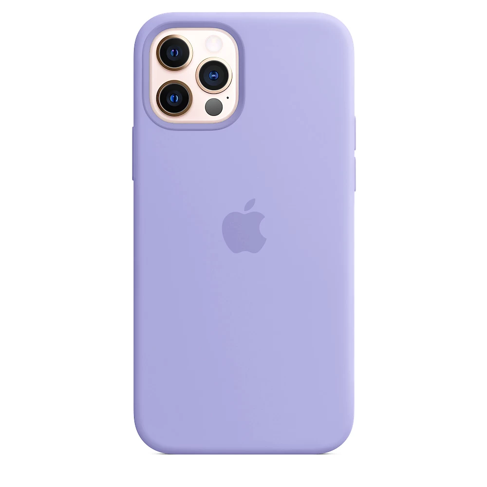 Силиконовый Чехол Накладка Silicone Case для iPhone 12 Pro Max Elegant Purple