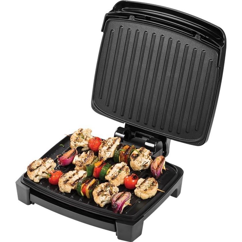 Гриль электрический George Foreman Immersa Medium 1300 Вт Черный (28310-56)