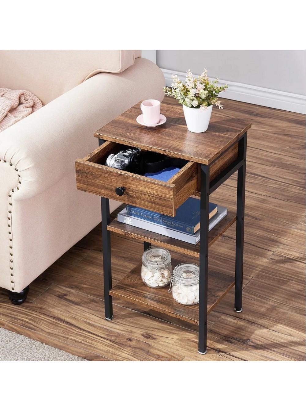 Тумбочка прикроватная высокая MSM VECELO (a105)