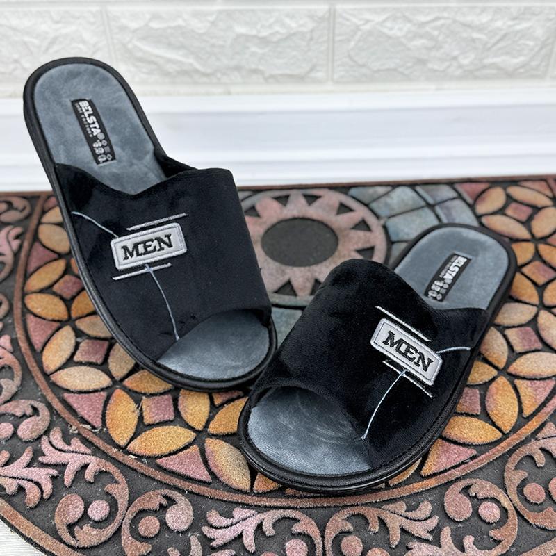 Тапочки кімнатні чоловічі VS-0005-25 p. 43 27,5 см Чорний (112028290)