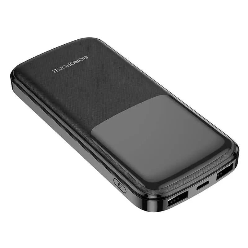 Повербанк Borofone 10000 mAh 2 USB Black (19258) Повербанк Borofone 10000 mAh 2 USB Black (19258)