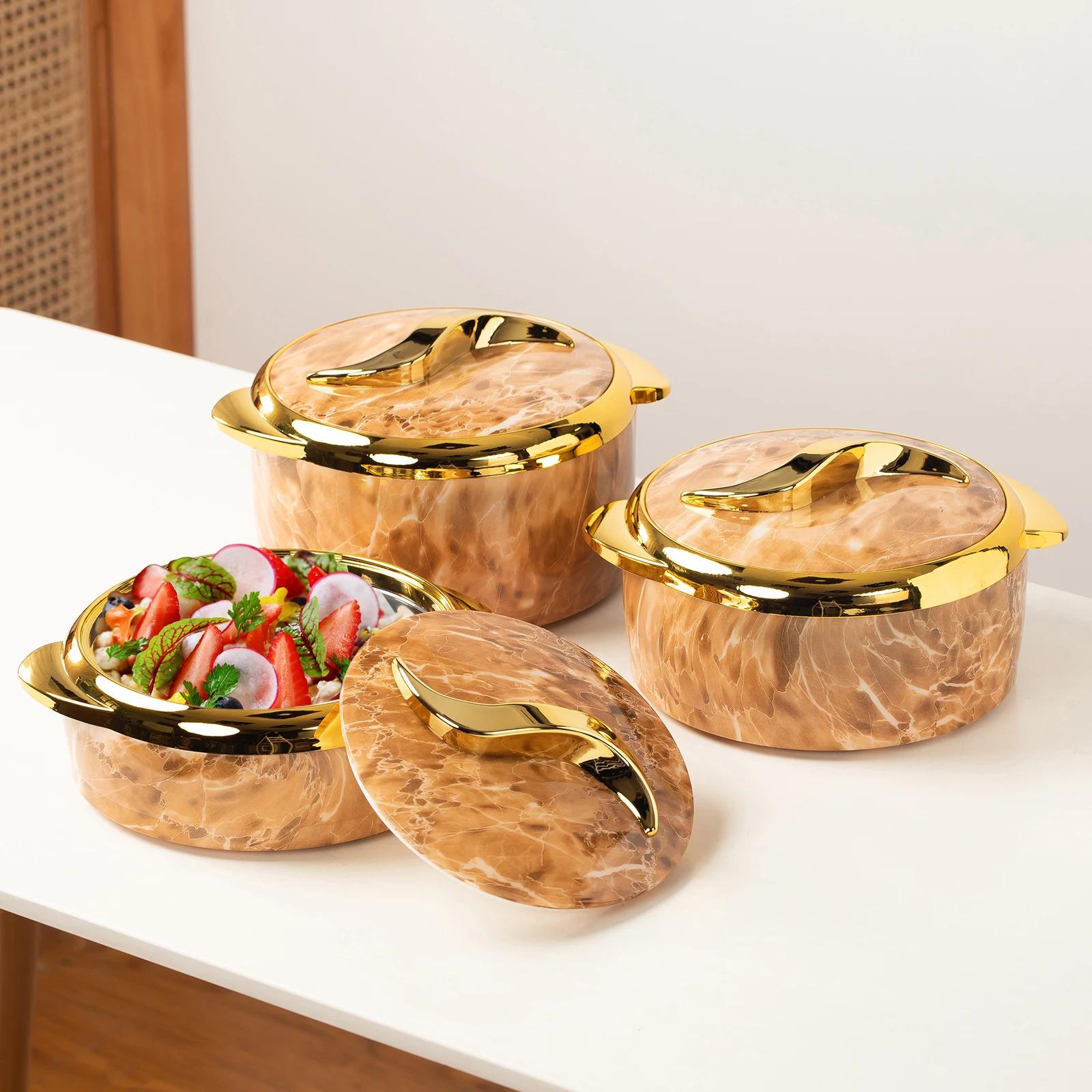 Набор термоконтейнеров 3в1 для сервировки стола и хранения горячей и холодной еды 25-2-15 л