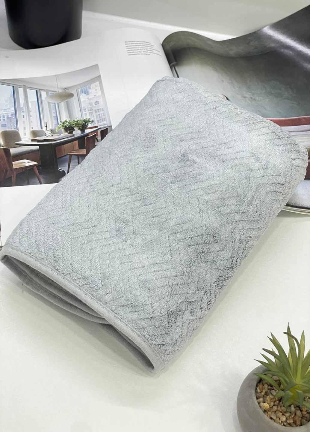 Полотенце лицевое микрофибра 100х50 см (76м-5) - фото 1