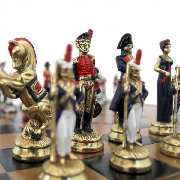 Шахматы элитные Наполеон 19-57 222GN - фото 3 Шахматы элитные Наполеон 19-57 222GN - фото 3