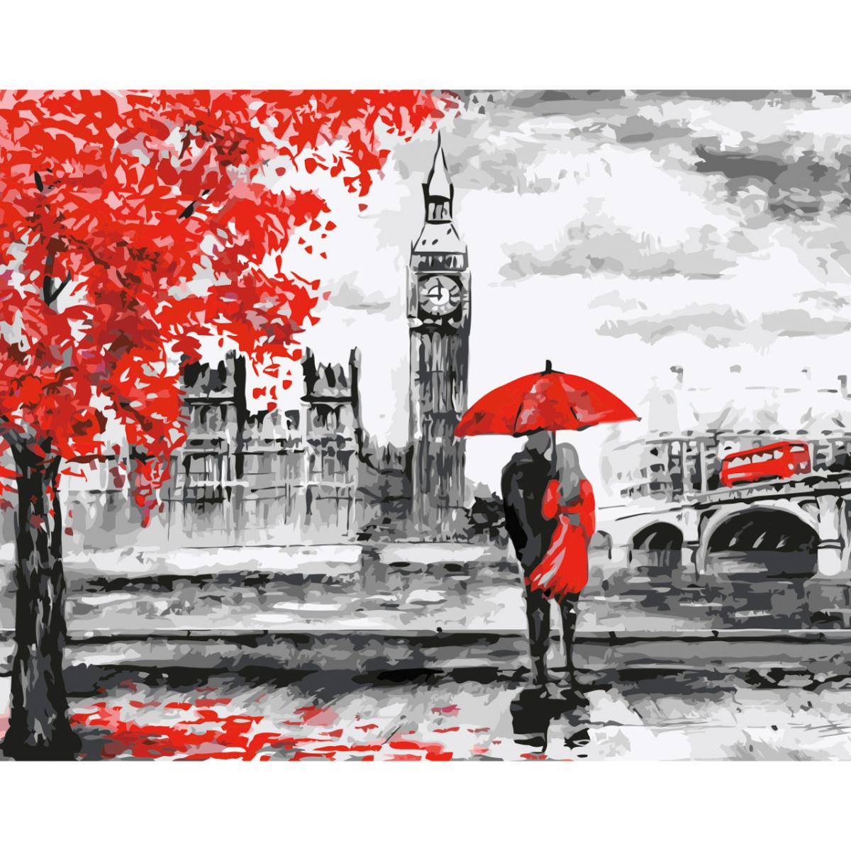 Картина по номерам Strateg по улицам Лондона 40x50 см (VA-2615)