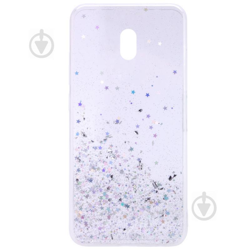 TPU чехол Star Glitter для Xiaomi Redmi 8a Прозрачный (770095)
