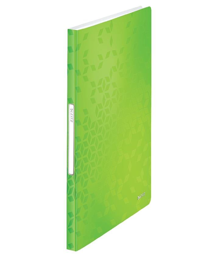 Папка Leitz Wow A4 20 файлів Зелений металік (4631-00-54)