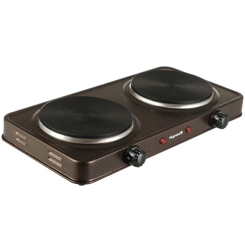 Настольная электроплита ViLgrand VHP152F 2000W Bronze (36826372) Настольная электроплита ViLgrand VHP152F 2000W Bronze (36826372)