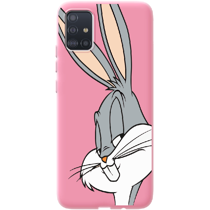 Чохол Boxface Samsung A515 Galaxy A51 Lucky Rabbit Рожевий силікон (38808-bk81-41817)